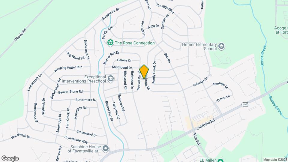 7281 Pebblebrook Dr Map and Location Details