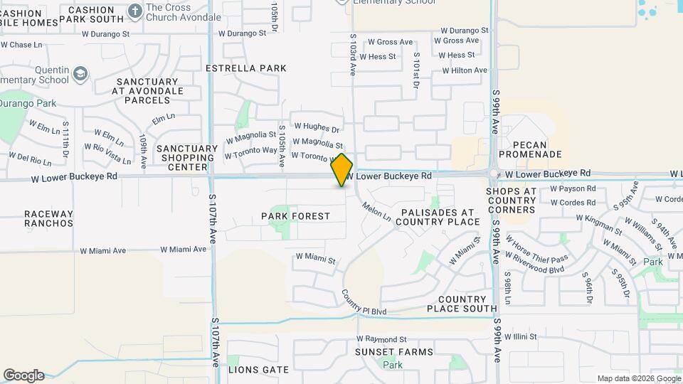 10321 W Payson Rd Map and Location Details