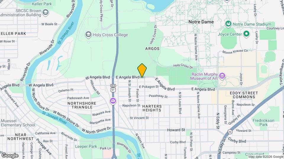 314 E Angela Blvd Map and Location Details