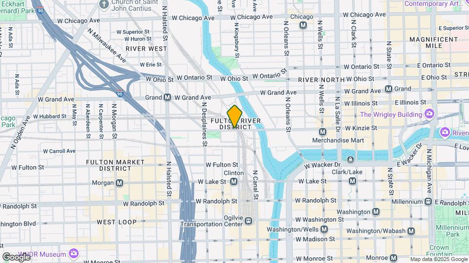 553 W Kinzie St-Unit -1046 Map and Location Details