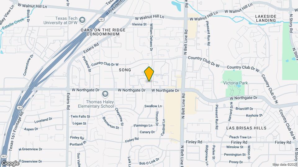 3607 W Northgate Dr Map and Location Details