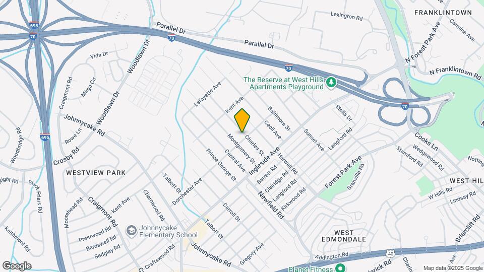 1314 Dorchester Ave Mapa y Detalles de la Ubicación