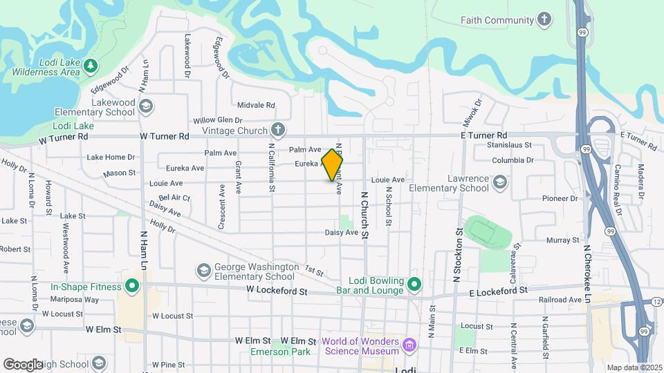 308 Louie Ave Map and Location Details