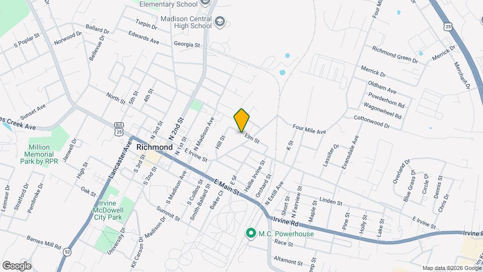 326 Elm St Map and Location Details