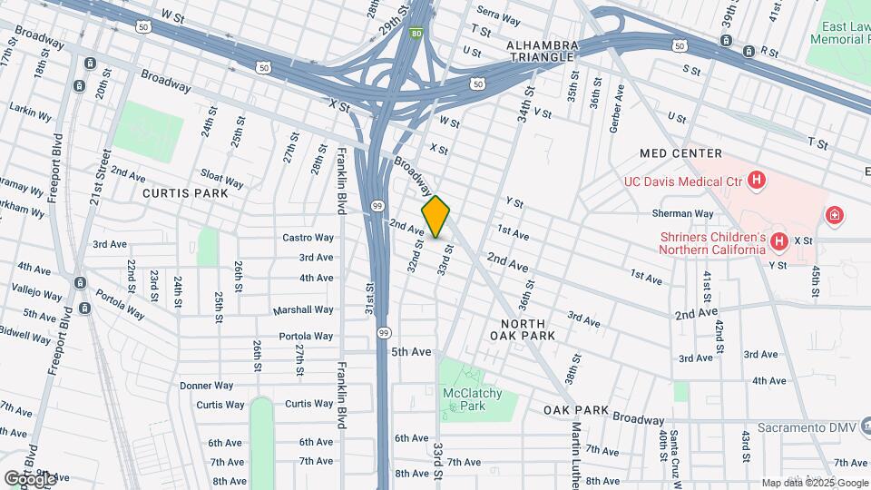 3222 2nd Ave Map and Location Details