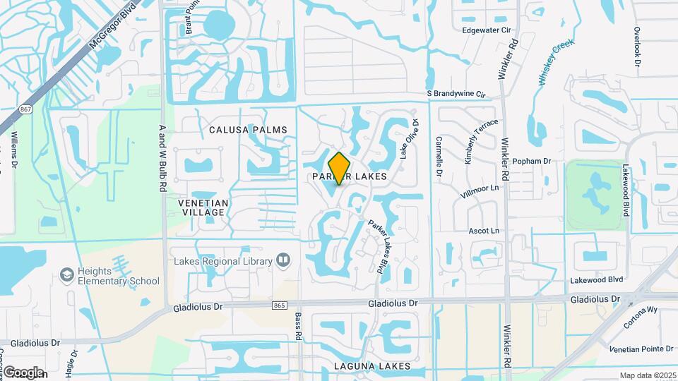 14860 Crystal Cove Ct Map and Location Details