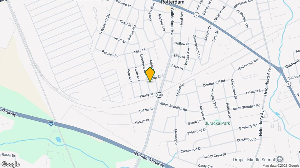 1401 Evergreen Ave, Unit 1401 Mapa y Detalles de la Ubicación