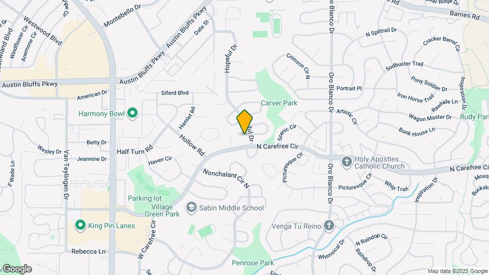 4425 Fortune Cir S Map and Location Details