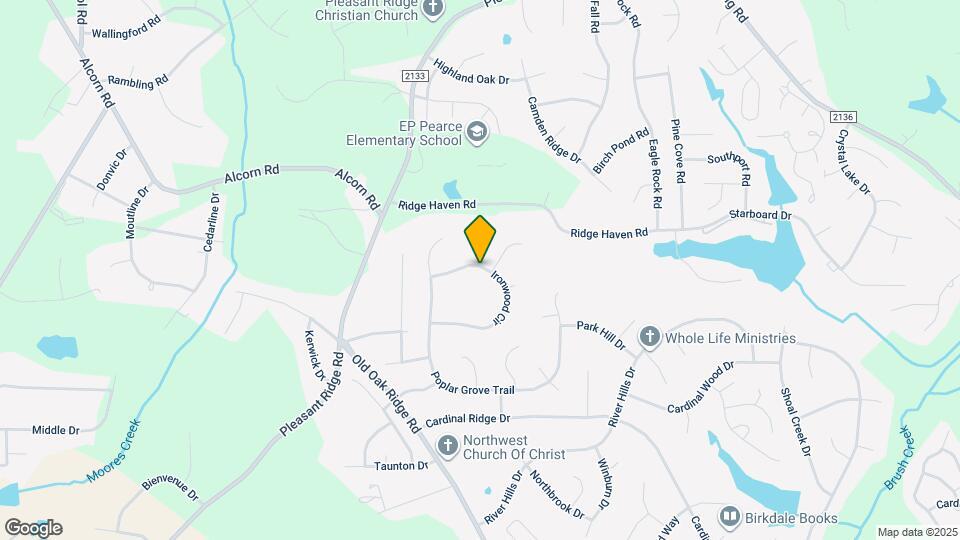6810 Ironwood Cir Map and Location Details
