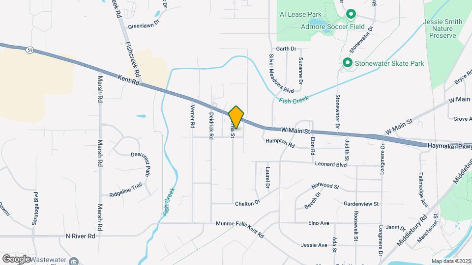 419 Irma Ave Map and Location Details