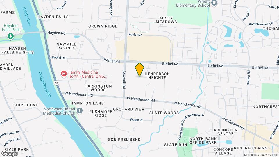 5321 Stonemeadow Ave Map and Location Details
