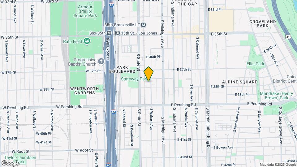 3748 S Wabash Ave Map and Location Details