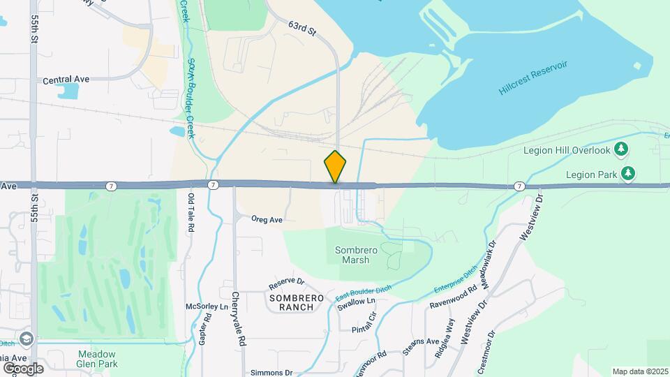 6292 Arapahoe Rd Map and Location Details
