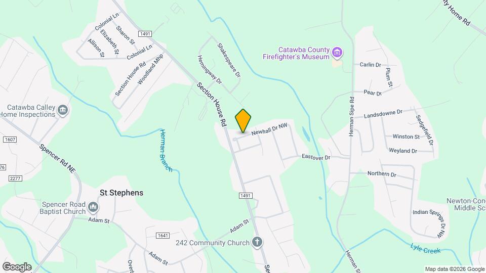 3973 Newhall Dr NW Map and Location Details