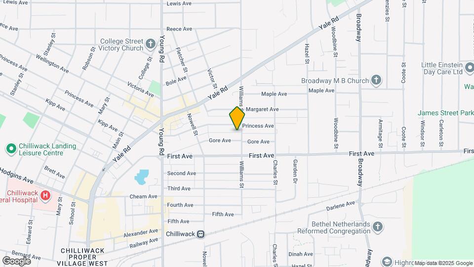 46198 Princess Ave Map and Location Details