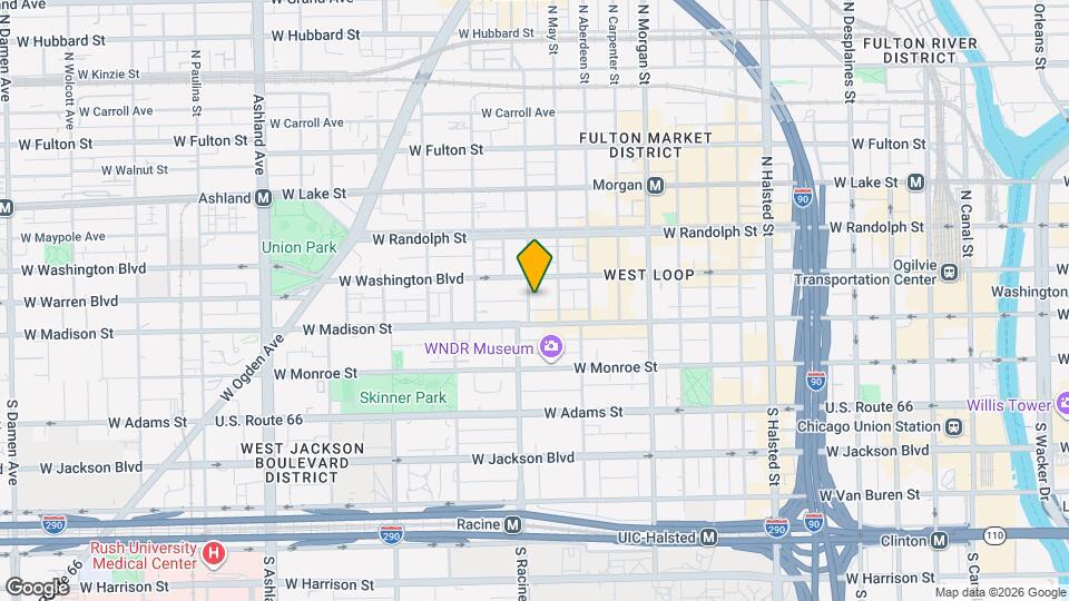 23 N Racine Ave, Unit 406 Map and Location Details