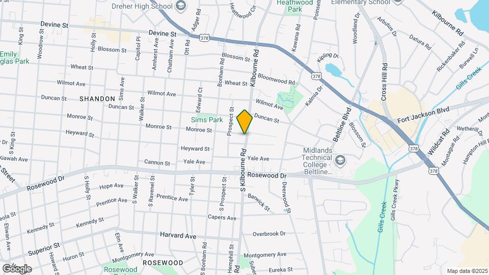 3728-3730 Monroe St Map and Location Details