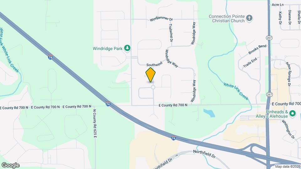 554 Windborough Dr Map and Location Details