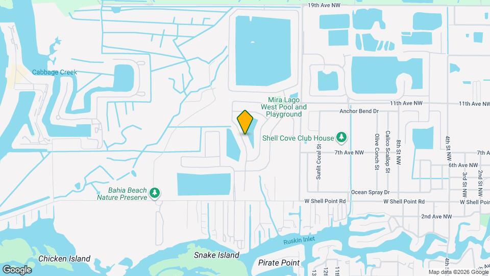 1734 Bonita Bluff Ct Map and Location Details