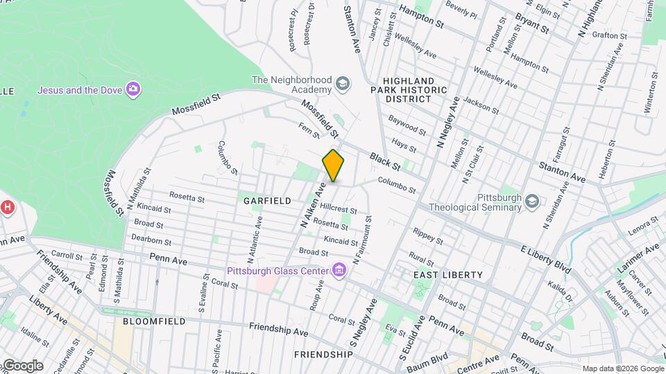 435 N Graham St Mapa y Detalles de la Ubicación