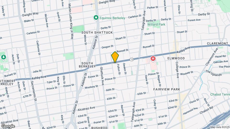 2160 Ashby Ave Map and Location Details