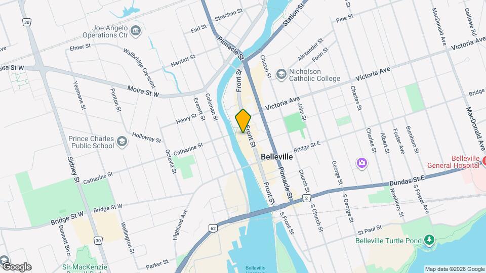 266 Front St Map and Location Details