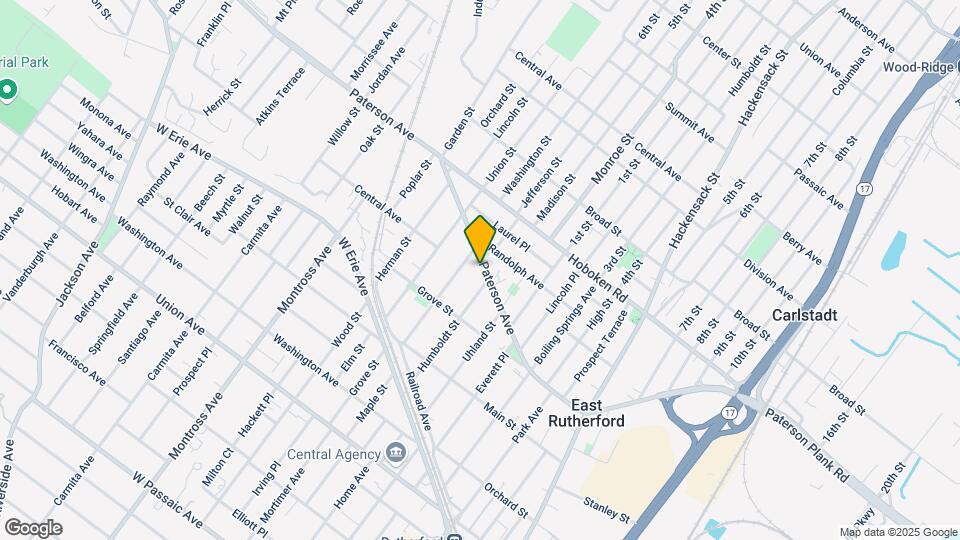 350 Paterson Ave Mapa y Detalles de la Ubicación
