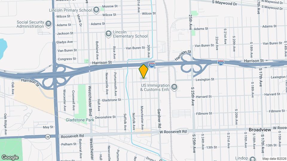 723 Manchester Ave Map and Location Details