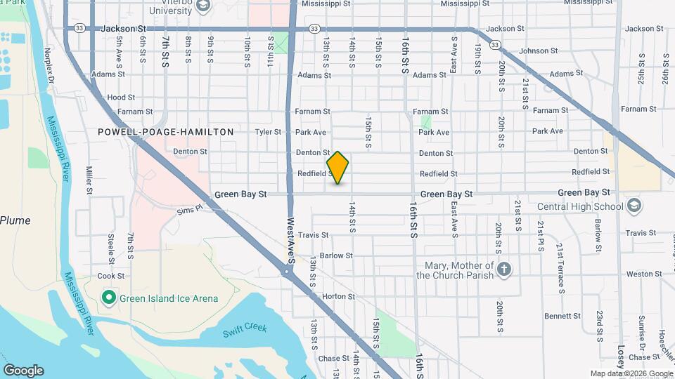 1313 Green Bay St Map and Location Details