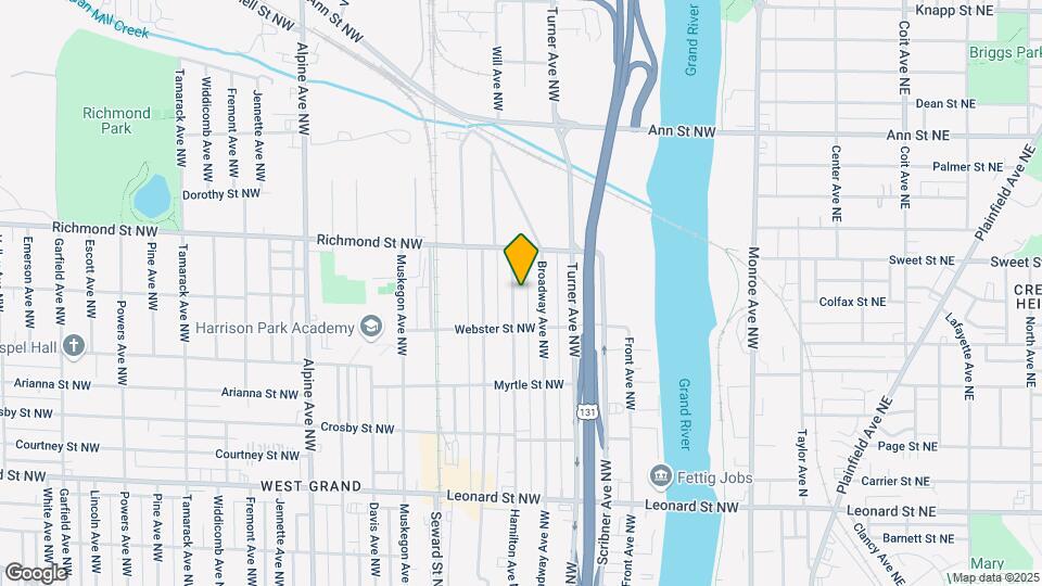 1532 Hamilton Ave NW Map and Location Details