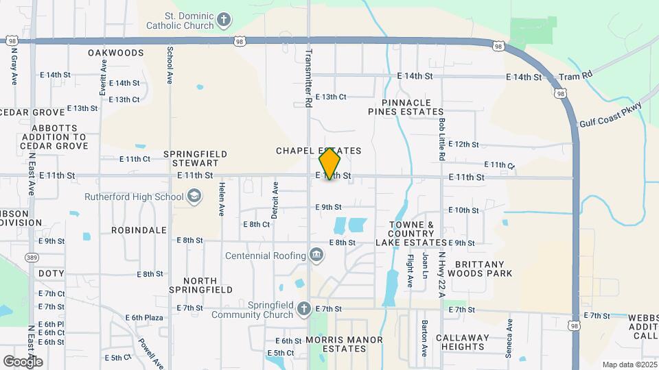 3910 E 11th St Map and Location Details