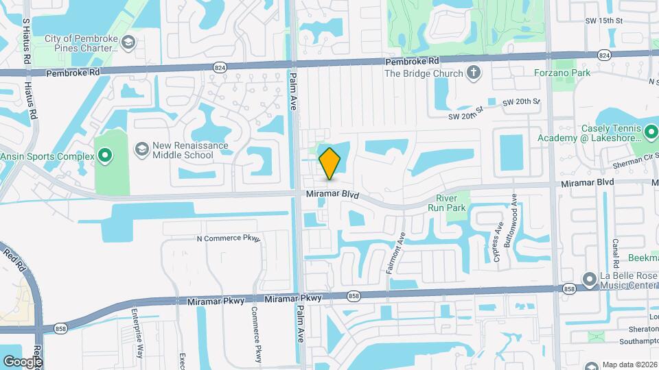 2465 SW 99th Way Mapa y Detalles de la Ubicación