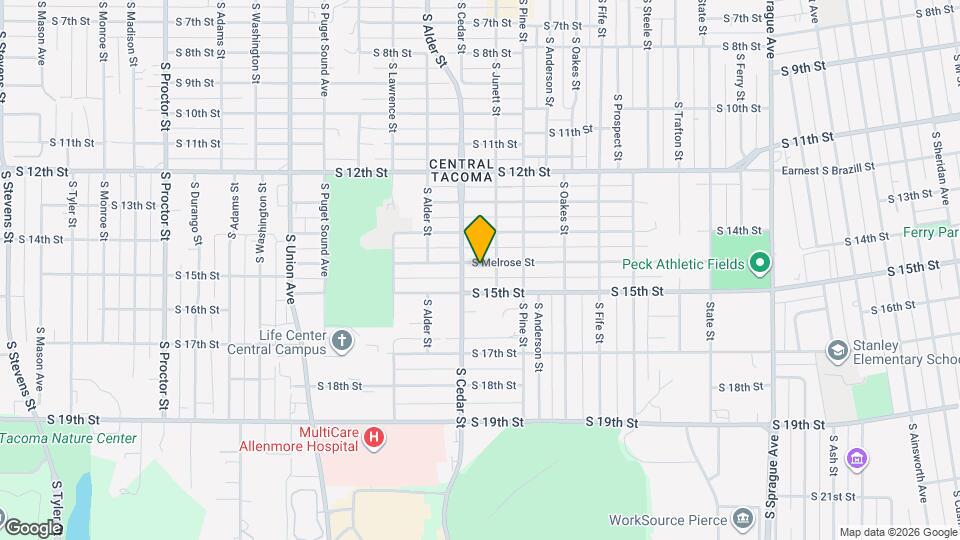 3012 S Melrose St Map and Location Details
