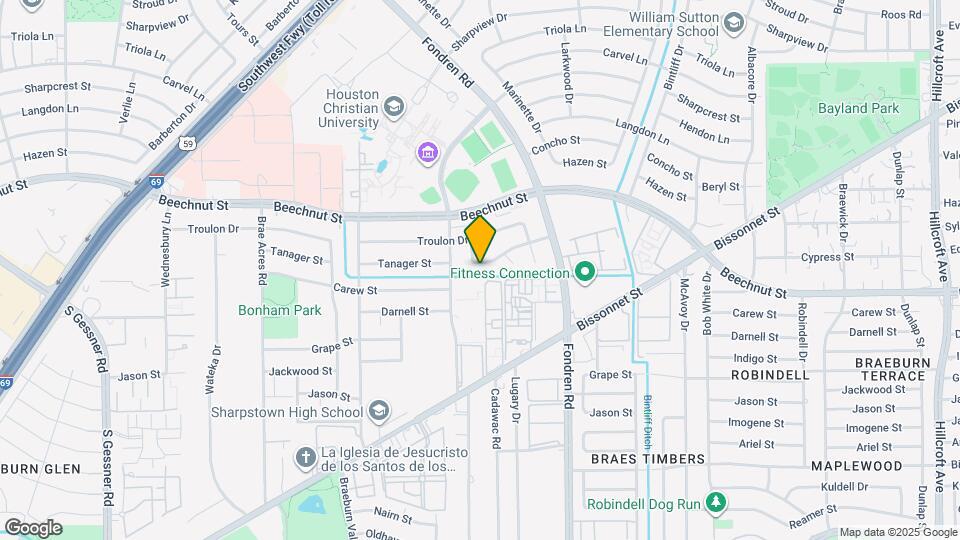 7219 Tanager St Map and Location Details