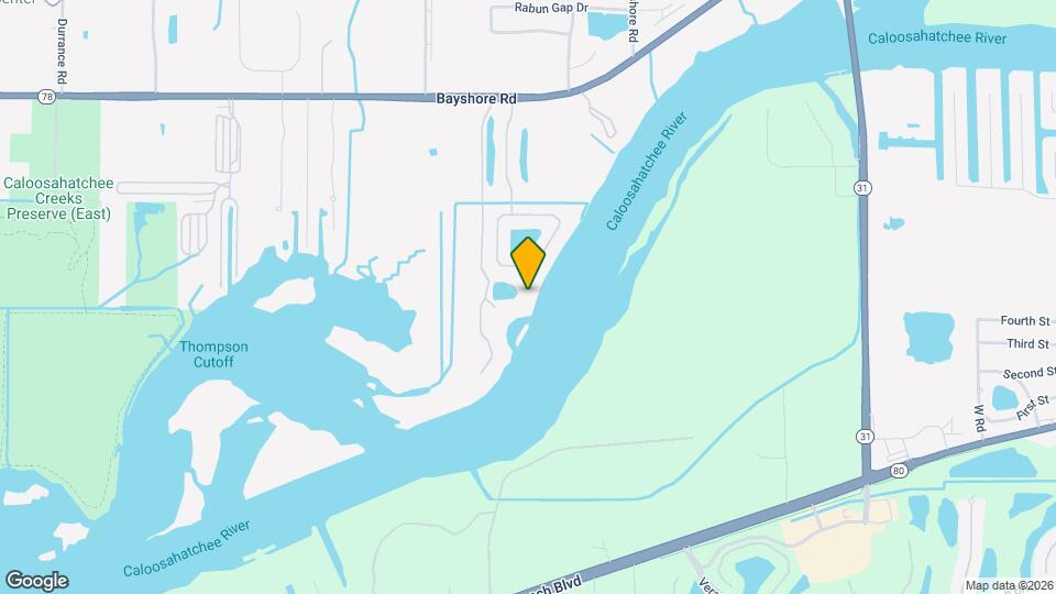 Bay Pointe Yacht & Racquet Club Condos Mapa y Detalles de la Ubicación