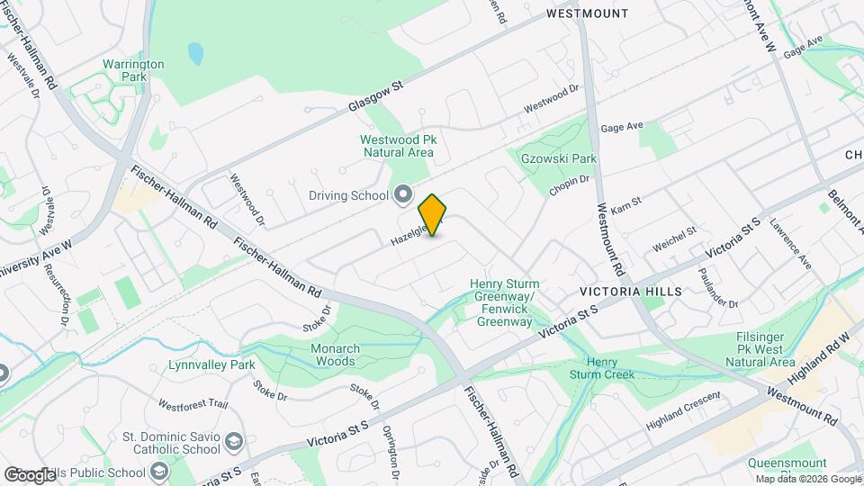 74 Dalegrove Dr Map and Location Details