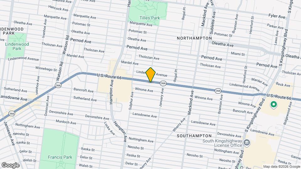 5644 Chippewa St, Unit 5644 Map and Location Details