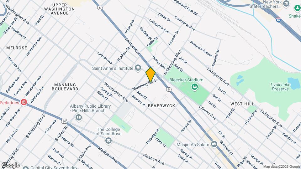 429 Manning Blvd, Unit Two Map and Location Details