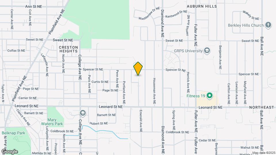 1362 Northfield Ave NE Map and Location Details