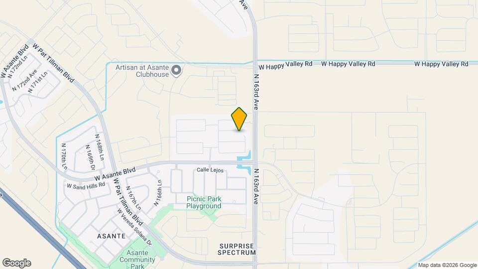 24426 N 163rd Dr Mapa y Detalles de la Ubicación