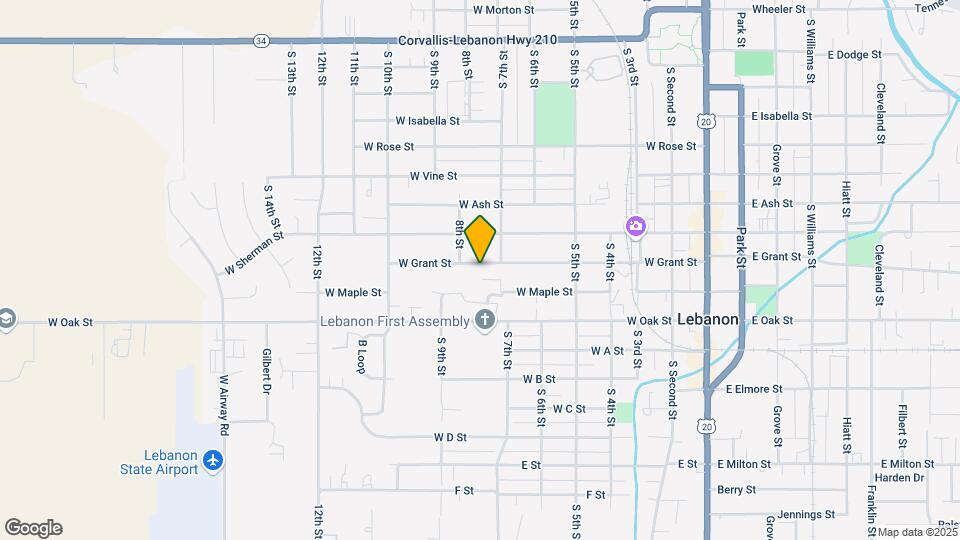 630-640 W Grant St Map and Location Details