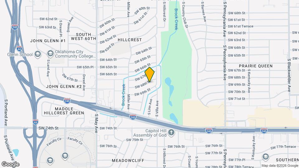 2520 SW 68th St Map and Location Details