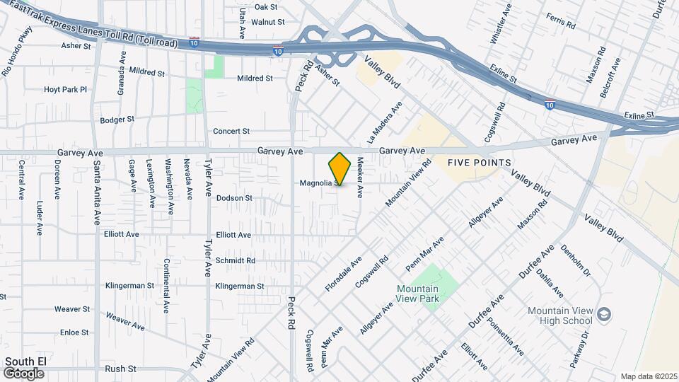 2718-2724 1/2 Musgrove Ave Map and Location Details