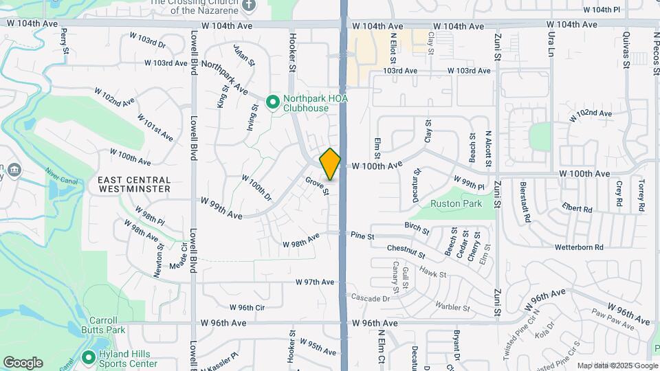 9930 Grove St Map and Location Details