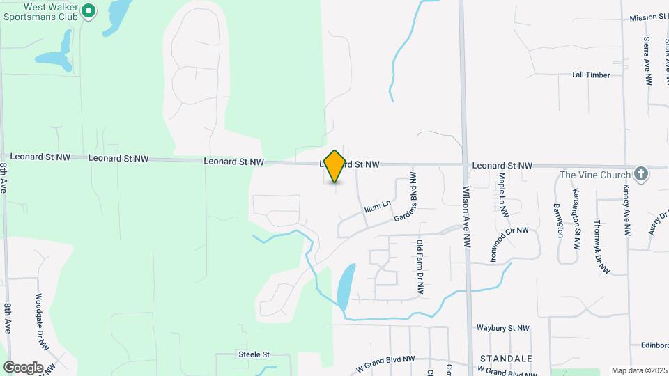 1135 W Leonard Ct Map and Location Details