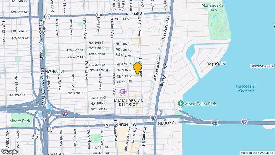 178 NE 45th St Map and Location Details