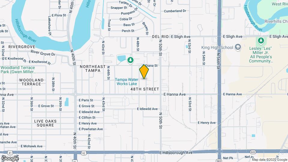 6222 N 49th St Map and Location Details