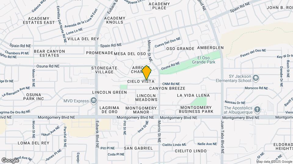 Oso Park Condominiums Mapa y Detalles de la Ubicación