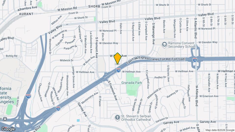 2215 W Ramona Rd, Unit A Mapa y Detalles de la Ubicación