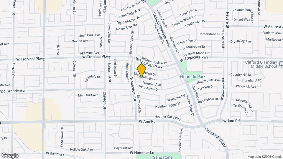 1746 Gatepost Ave Map and Location Details